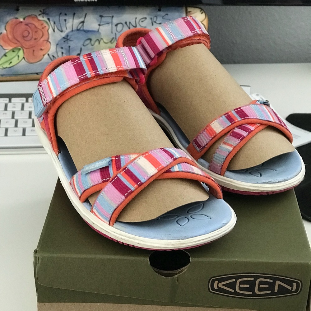 Keen Phoebe Sandal kids. Bright Rose Raya size 13
